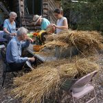 Community processing of wheat